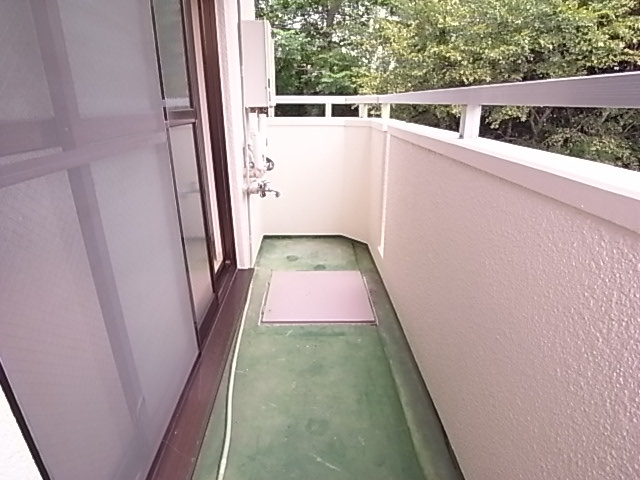サンマリン名谷のバルコニー