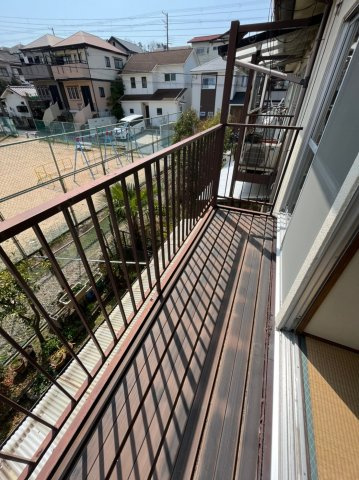 コーポ藤本のバルコニー