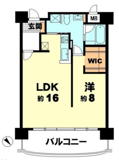 【間取り】 | 琵琶湖アーバンリゾートⅠ番舘