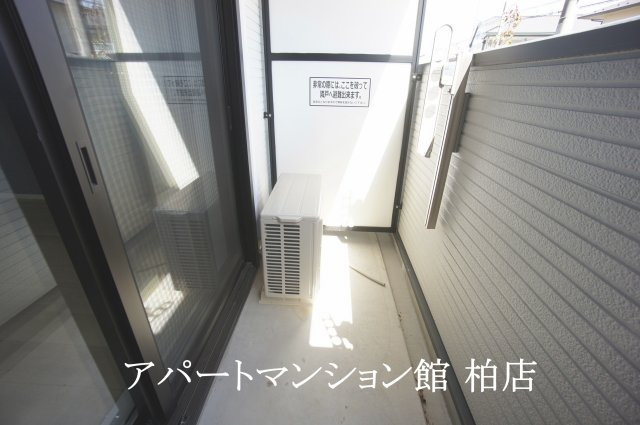 シャイニーのバルコニー