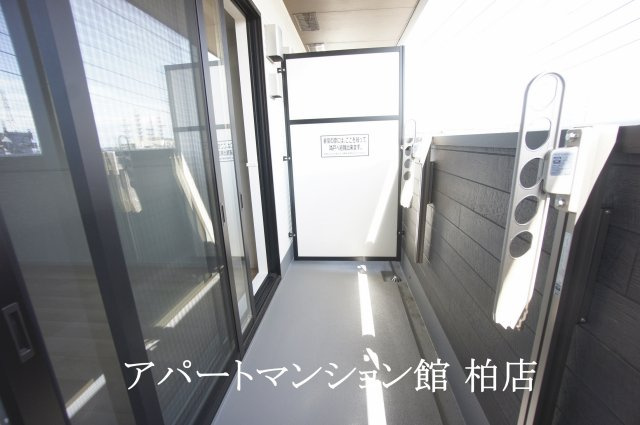 シャイニーのバルコニー
