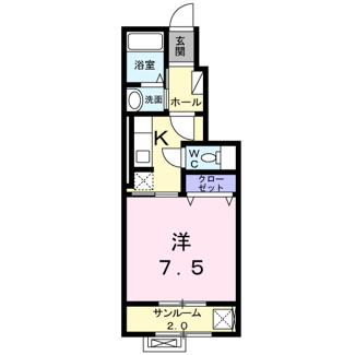 【間取り】 | ハウス　フリーデ