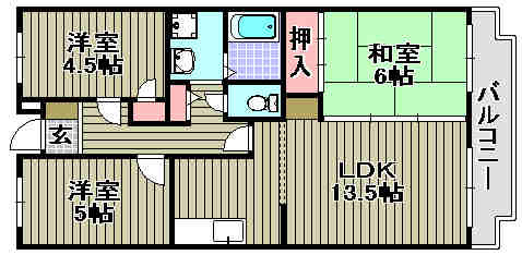 ハウプトブルクの間取り