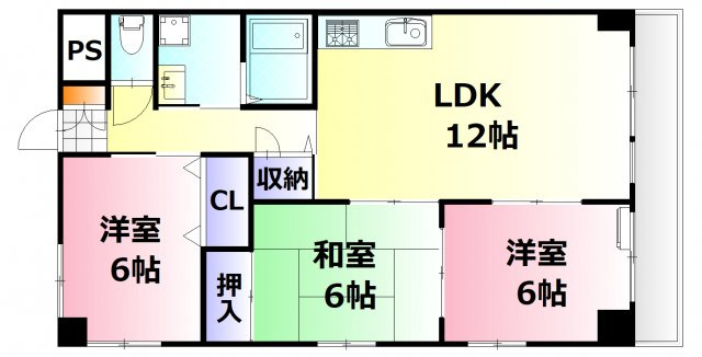 【間取り】 | カーサグリーンウッズ