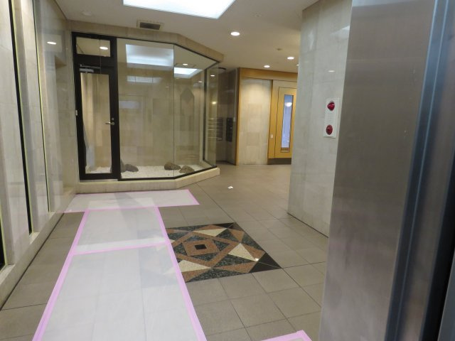 アルコート川越のエントランス