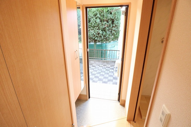 シャンティの玄関