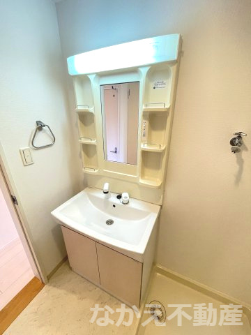 【洗面所】 | コンパクトで使いやすい洗面所