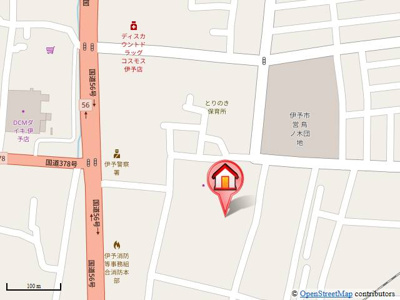 【地図】 | グリーンパーク常川　A棟・B棟