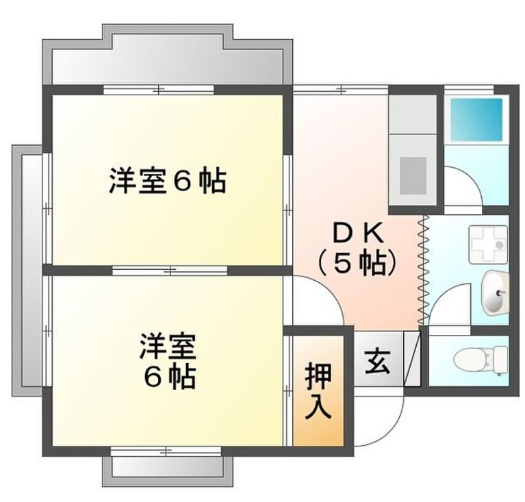 三栄マンションの間取り