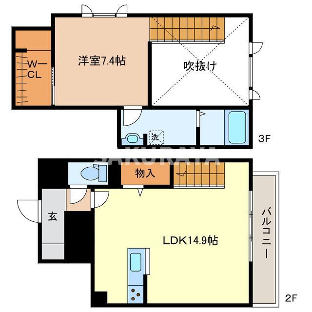 フェリーチェの間取り