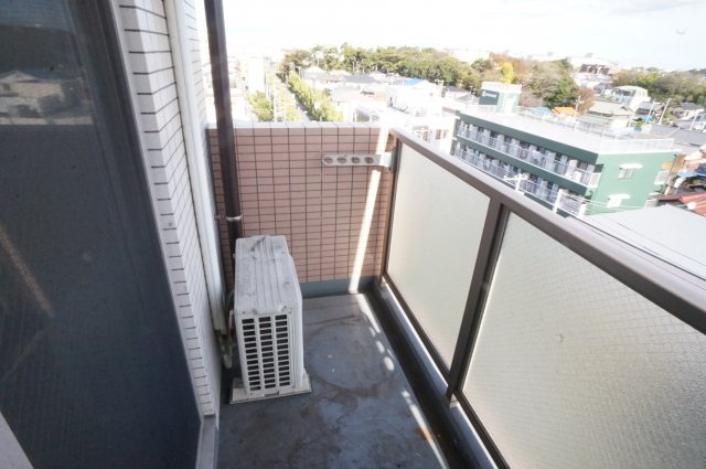 グランフォース習志野のバルコニー