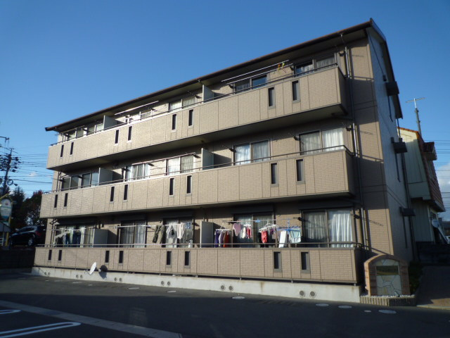 倉敷市四十瀬のアパートの外観