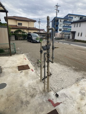 乙川町店舗の駐車場