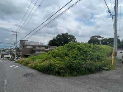 【前面道路含む現地写真】 | 大津市和邇高城257-1，257-2　売土地