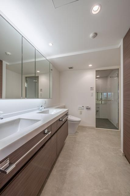 新宿区市谷砂土原町３丁目の賃貸マンションのその他|洗面