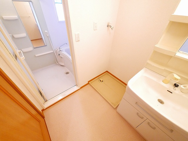 ル．シエル　ドゥの洗面所|使いやすい洗面所です