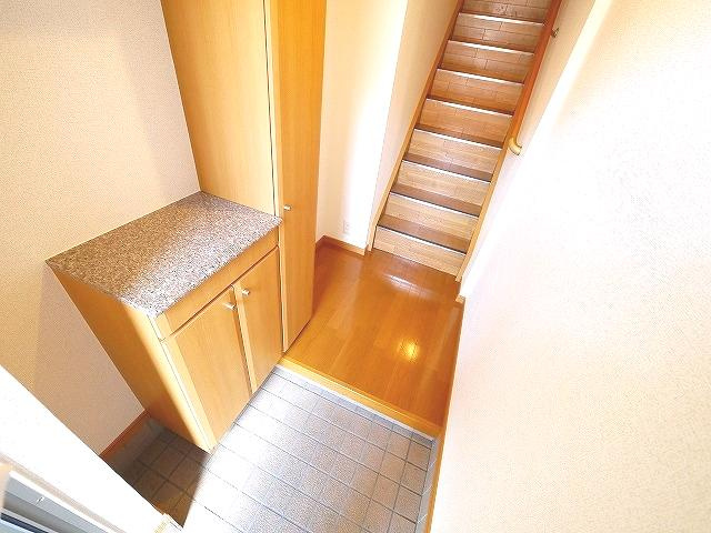 ル．シエル　ドゥの玄関|ゆったりとした玄関です