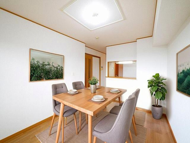 ル．シエル　ドゥの居間・リビング|CGで家具等を配置したもので家具等は含まれません。