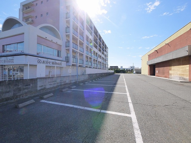 吉田店舗の駐車場
