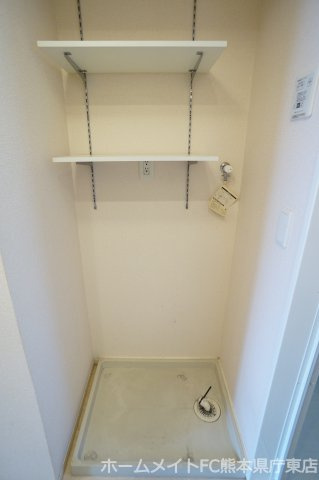 熊本市東区桜木３丁目のアパートの洗面所