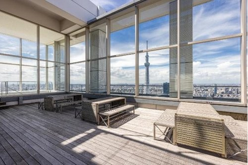 ブリリアタワー東京のその他共用部分|展望ラウンジ