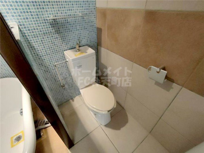 【トイレ】 | ベイアパートメント | 落ち着いたトイレです