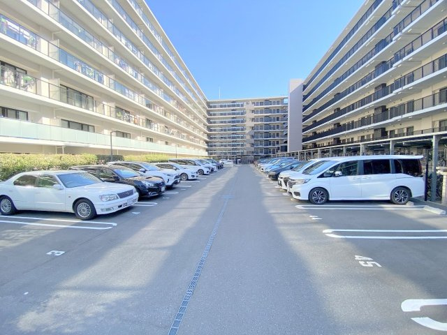 シティテラス八潮の駐車場|敷地内駐車場