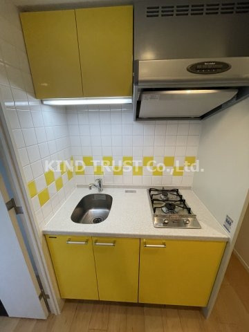 プレサンス天満ステーションフロントのキッチン|お料理しやすいキッチンです