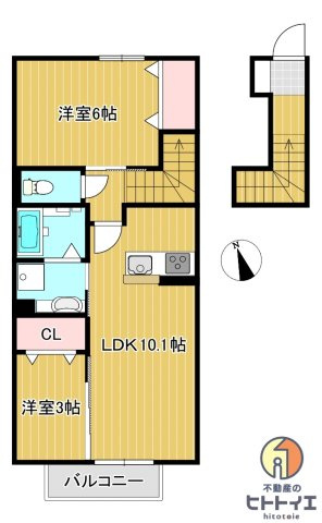 ラフレの間取り