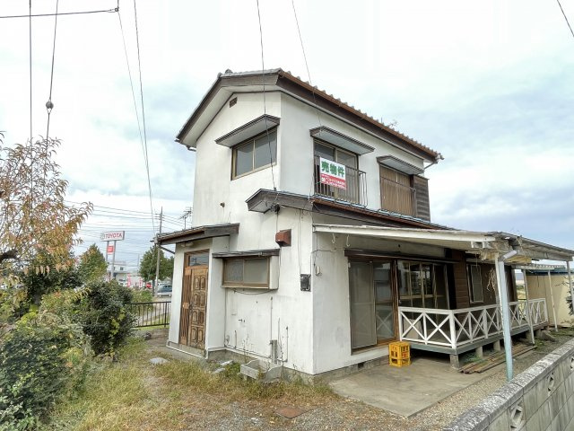 藤岡市下大塚　土地の外観|解体更地渡しです