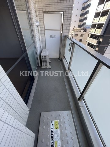 グランエイト中津のバルコニー|広々としたバルコニーです