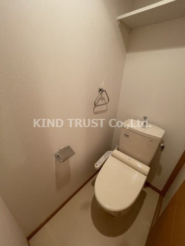 グランエイト中津のトイレ|ゆったりとした空間のトイレです