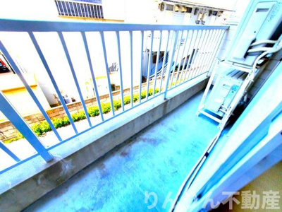 【バルコニー】 | 第二南昭ハイツ | 広々としたバルコニーです