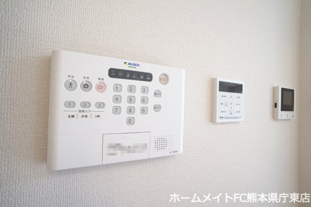 熊本市東区若葉６丁目のアパートのセキュリティ