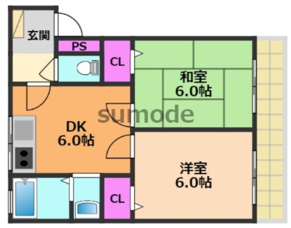 【間取り】 | シャトーヨシダ