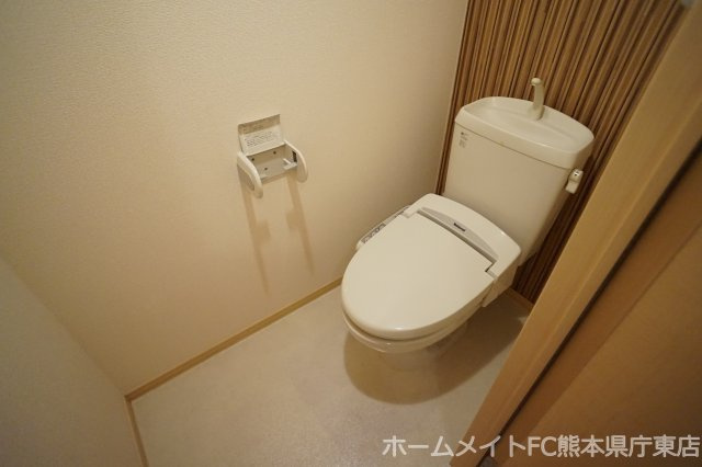 熊本市東区沼山津４丁目のアパートのトイレ