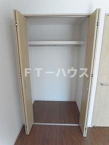 千葉市花見川区花園３丁目のアパートの収納