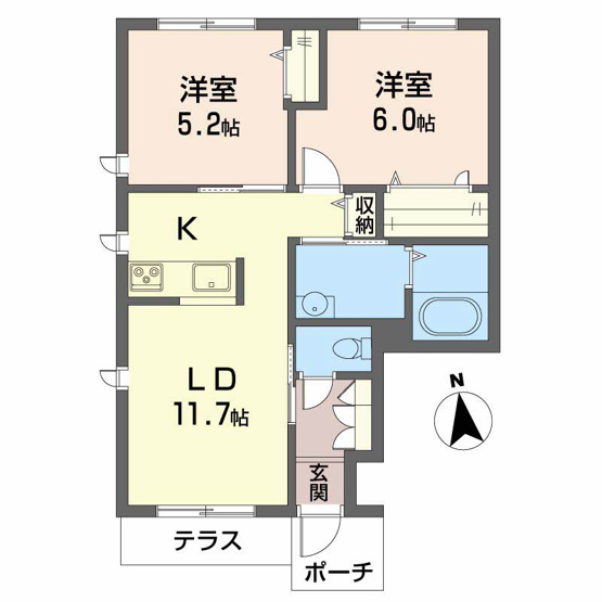 【間取り】 | シャーメゾンふみ
