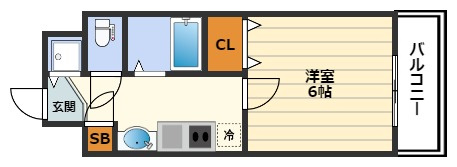エスライズ梅田東の間取り