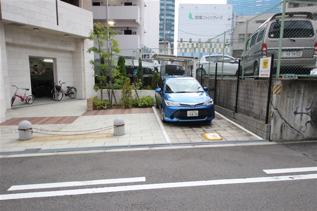 【駐車場】 | レジュールアッシュ大阪城北