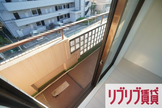 サンシティ末広のバルコニー
