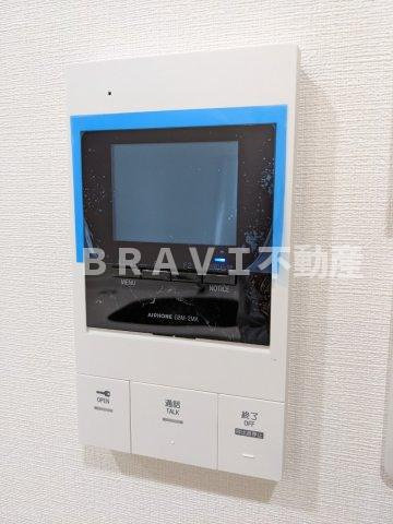 グランデカワノなにわ離宮 BRAVI不動産のセキュリティ|モニター付きインターホン