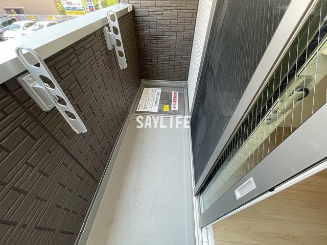 ハーク　セゾンのバルコニー