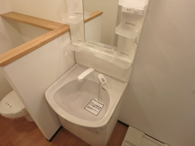 【洗面所】 | ディアコート西宮北口 | スペースが確保できる洗面所です