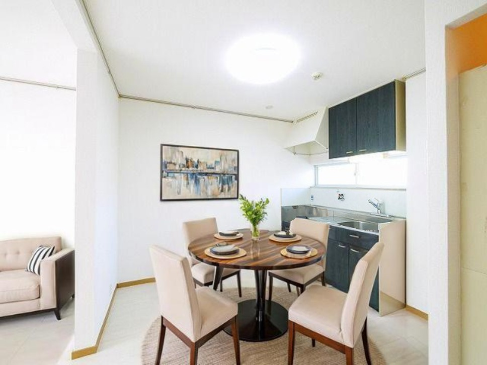 エステートピアタツノⅠの居間・リビング|CGで家具等を配置したもので家具等は含まれません