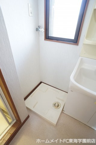 熊本市北区大窪４丁目の賃貸マンションの洗面所
