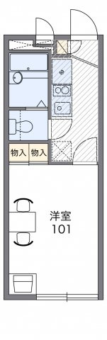 【間取り】 | モーブ中町 