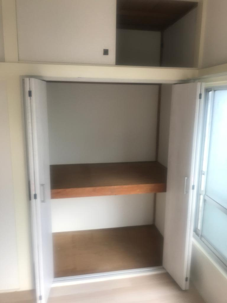 カトレア荘の収納|大きなスペースがあり、収納には困りません