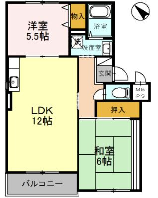 【間取り】 | グッドライフ21 B棟