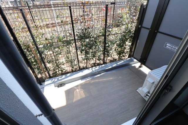 アヴァンセ武蔵小杉のバルコニー